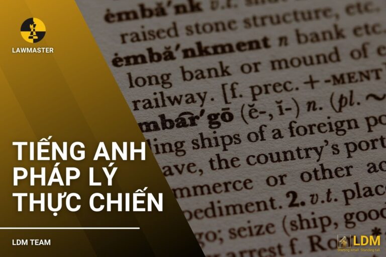 Tiếng Anh pháp lý thực chiến